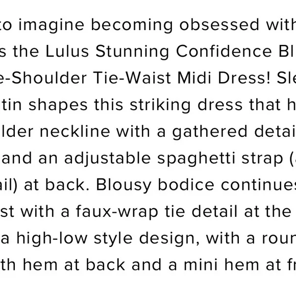 NWT Lulus dress - Picture 5 of 9